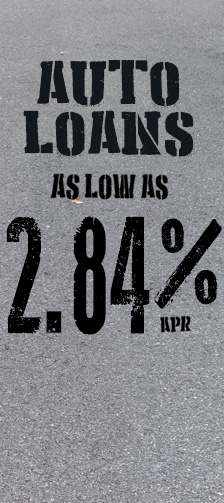 Auto Loans as low as 2.74%