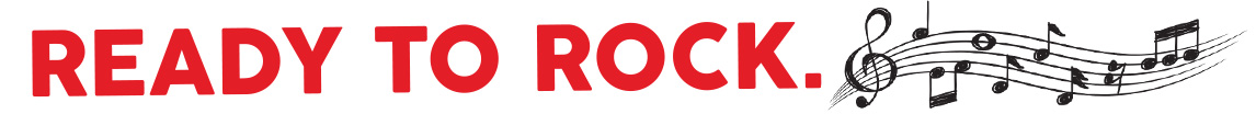 Ready to rock Horizontal